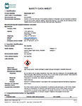 Washmaster Juice Material Safety Data Sheet